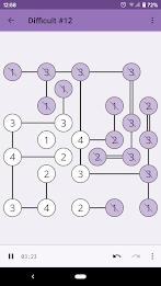 Hashi Puzzle Ekran Görüntüsü 2