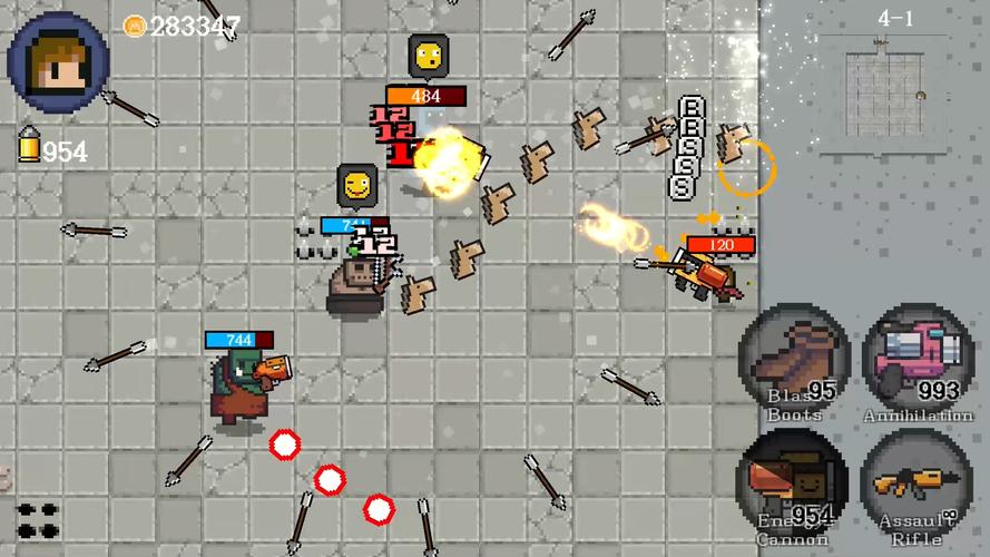 Tiny Warrior - Pixel Gun 螢幕截圖 2