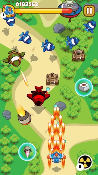 Sky Raiders - Battle Wars Mod স্ক্রিনশট 3