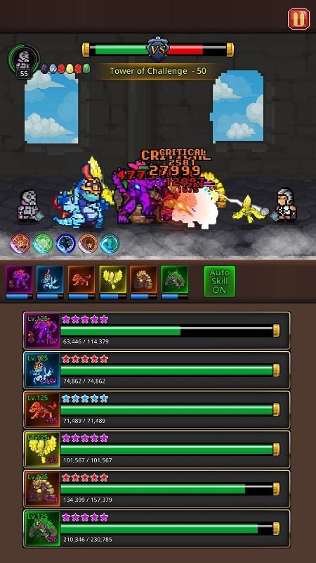 Grow Merge Monsters Schermafbeelding 1