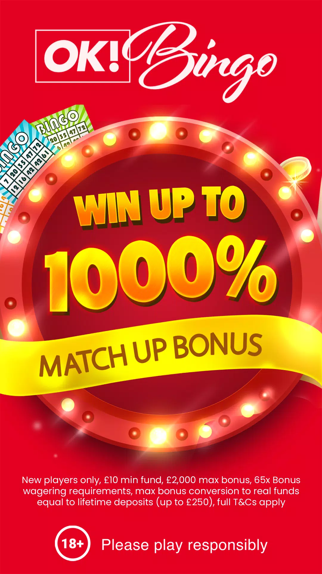 OK! Bingo - Online Casino Ekran Görüntüsü 0