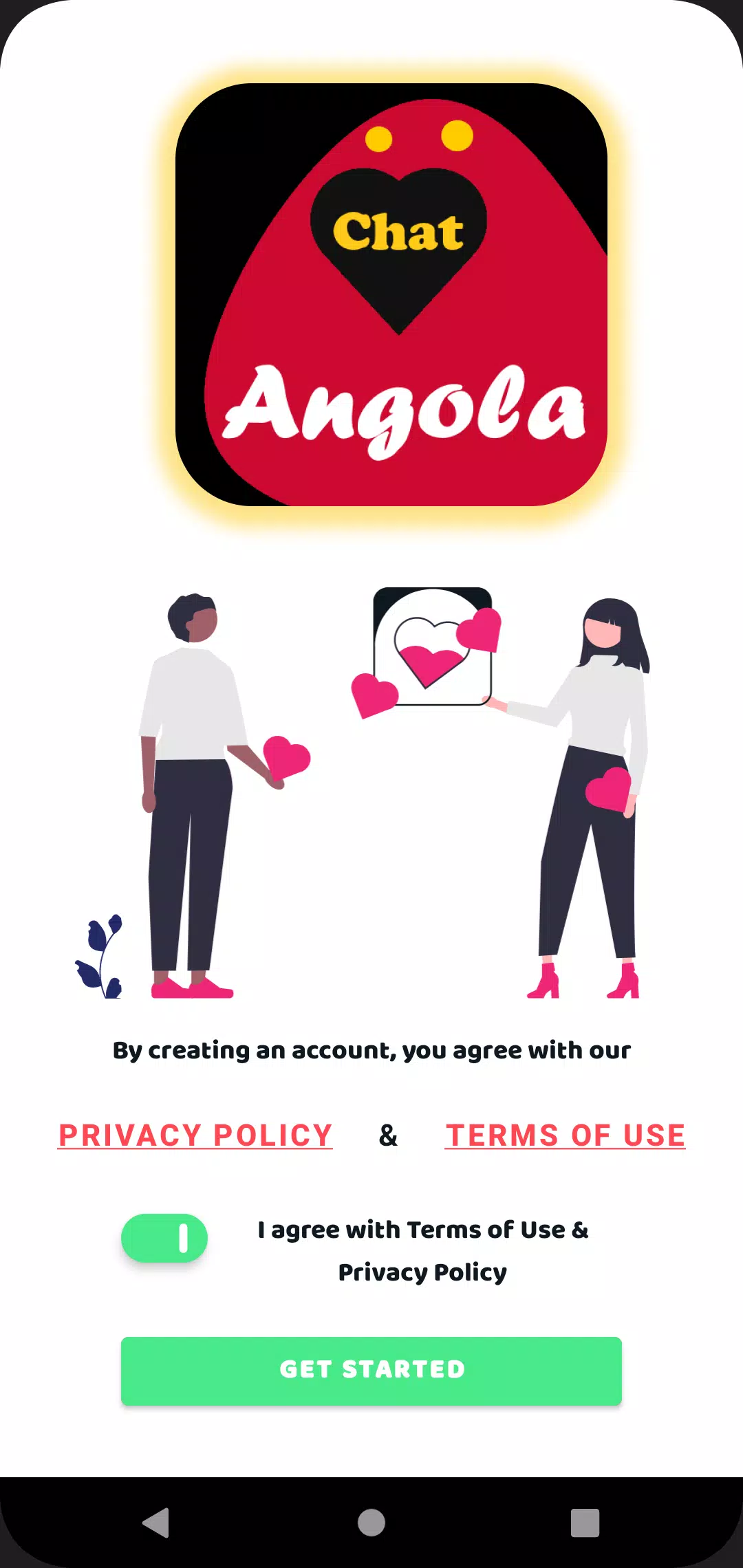 Angola dating app chat rooms スクリーンショット 1