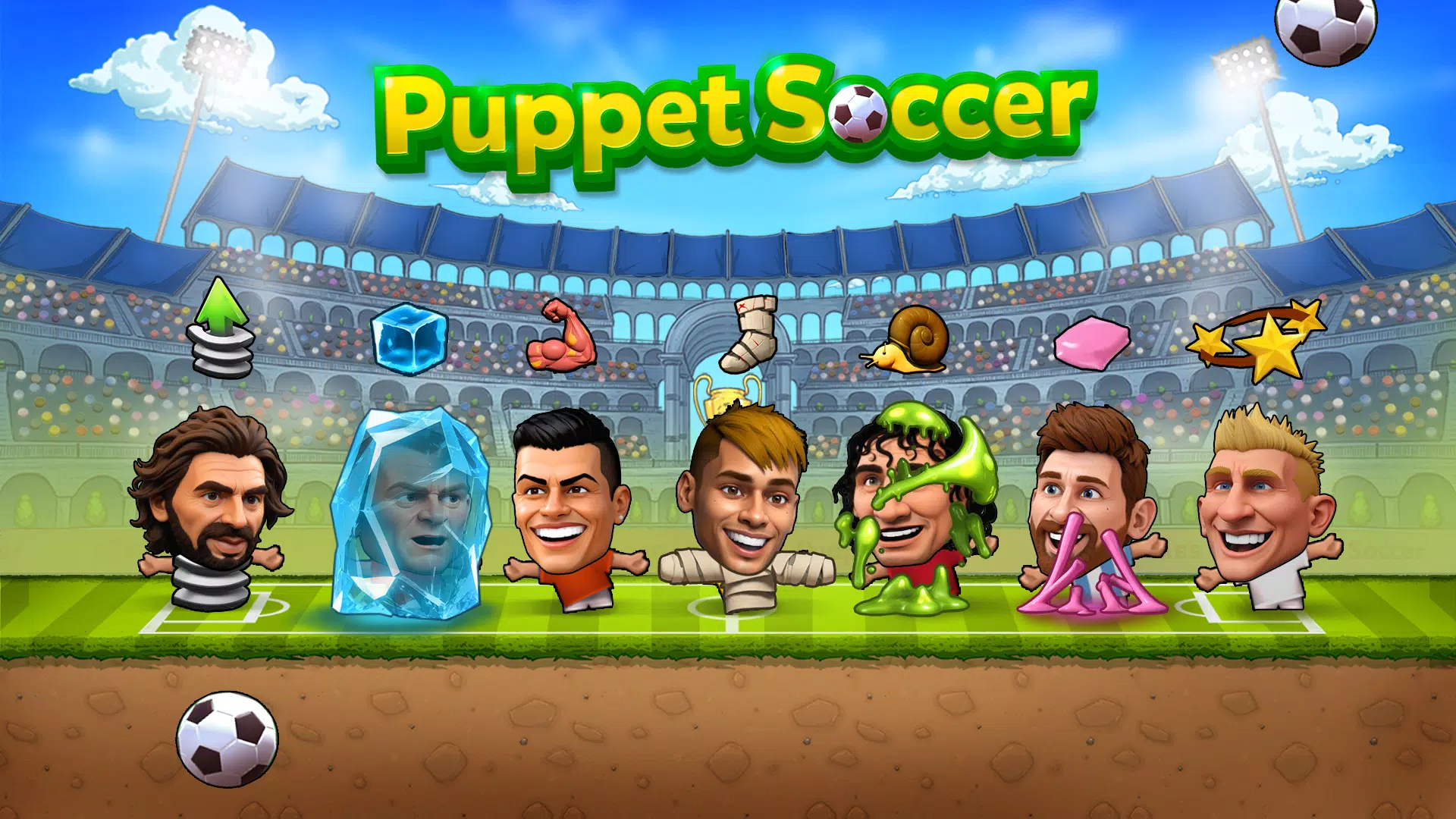 Puppet Soccer - Football Tangkapan skrin 3