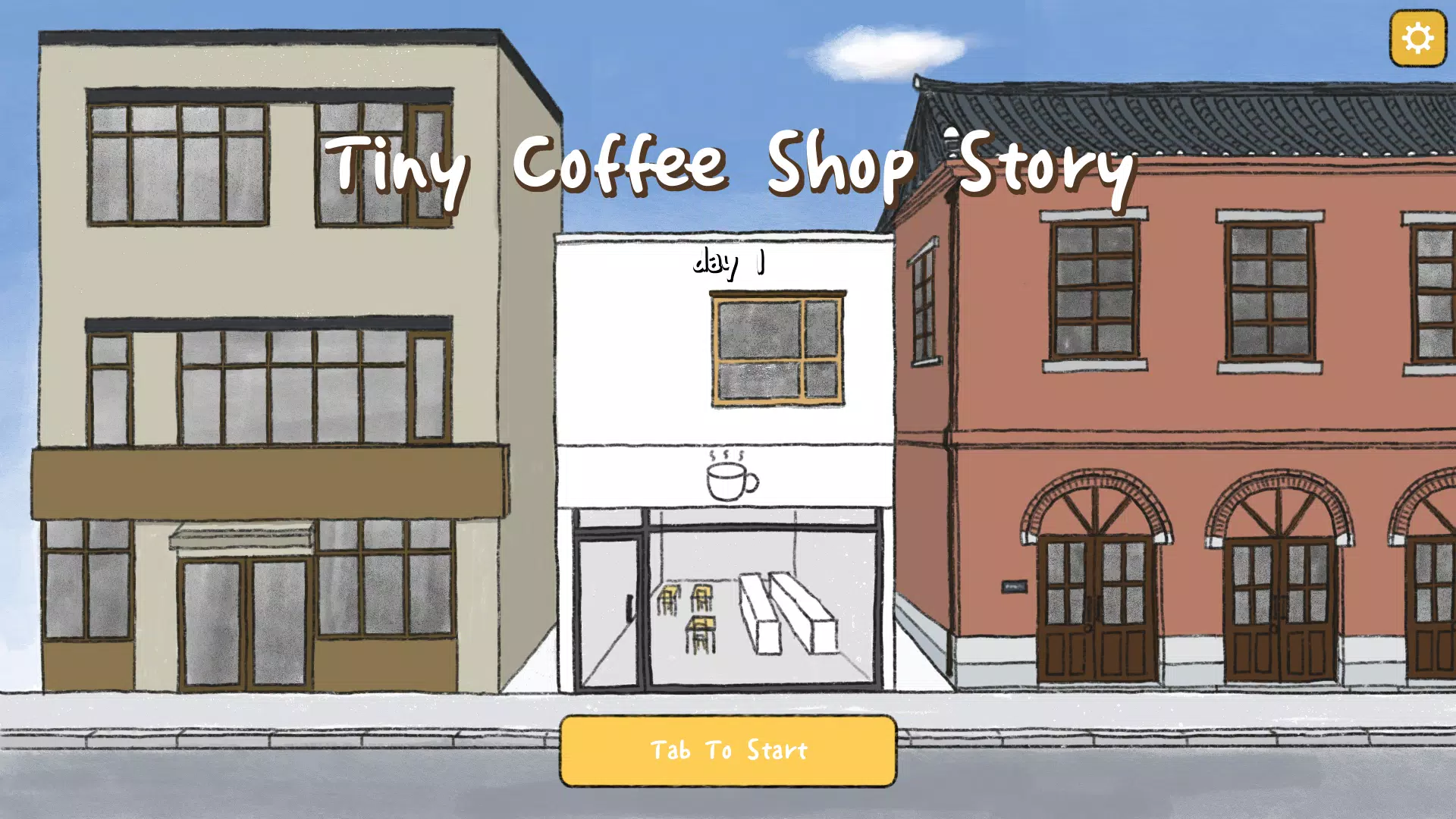 Schermata Tiny Coffee Shop Story 0