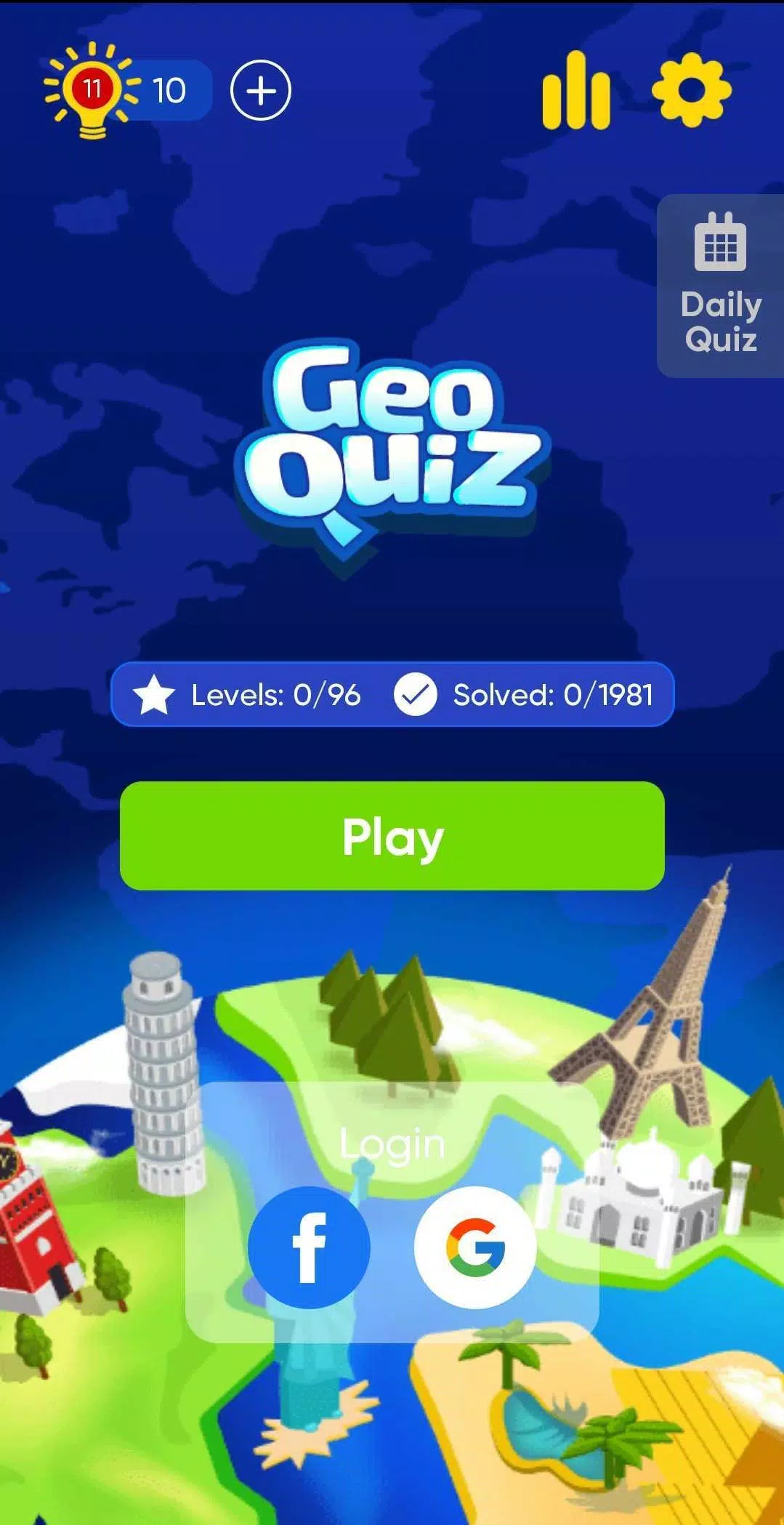 Geo Quiz Capture d'écran 0