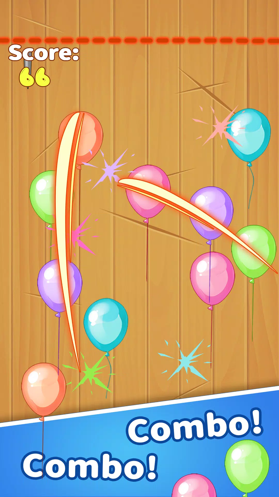 Crazy Breaking Balloons 스크린샷 1