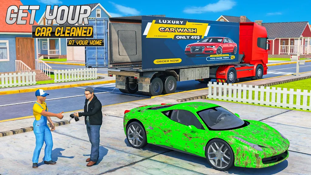 Mobile Car Wash: Car Games 3d Скриншот 2