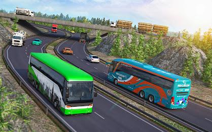 US Coach Bus Driving Game 2024 ภาพหน้าจอ 3