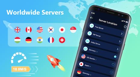 Typhoon VPN - Super Fast VPN স্ক্রিনশট 3