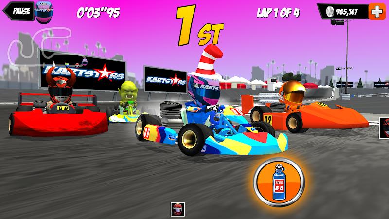 Kart Stars Captura de tela 1