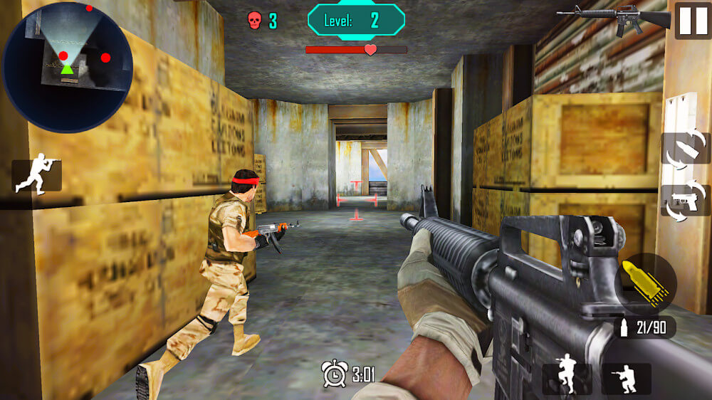 Gun Shoot War: Dead Ops Mod Tangkapan skrin 3