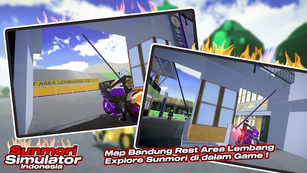 Sunmori Simulator Indonesia Скриншот 3