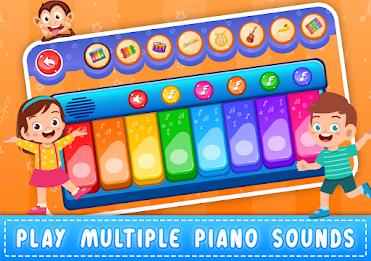 Piano Kids Music Games ภาพหน้าจอ 1