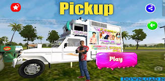 Mod bussid dj pickup simulator स्क्रीनशॉट 2