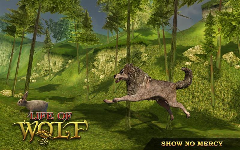 Wolf Life Simulator Tangkapan skrin 3