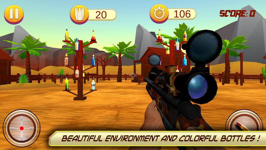 Bottle Shoot – Bottle Shooting Screenshot 2