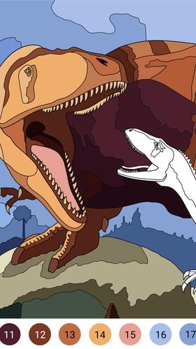 Dino Coloring Encyclopedia 螢幕截圖 2