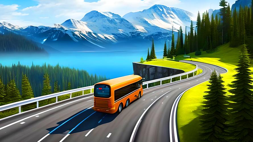 Bus Simulator Games: Bus Games স্ক্রিনশট 0