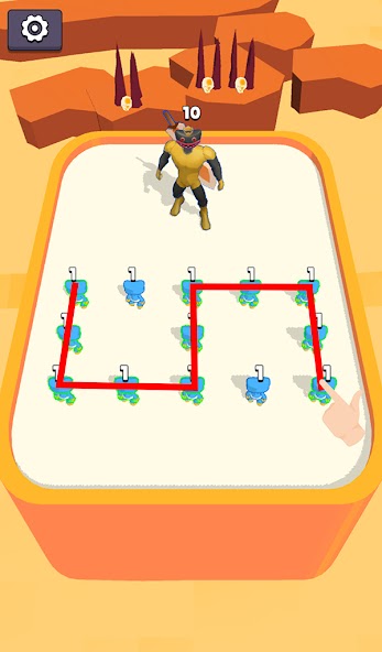 Merge Monster: Frog Evolution Mod Schermafbeelding 1