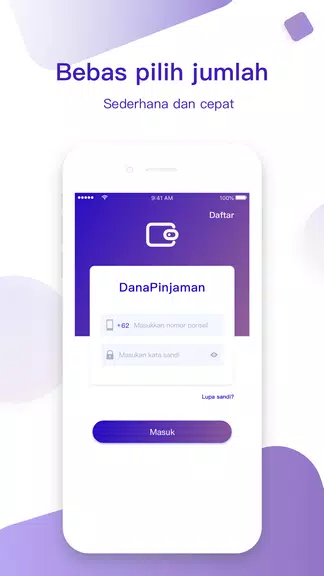 Schermata DanaPinjaman 1