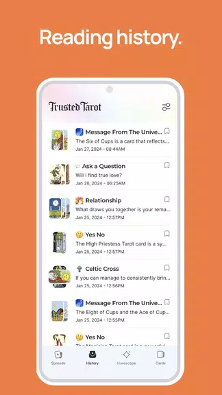 Trusted Tarot 螢幕截圖 2