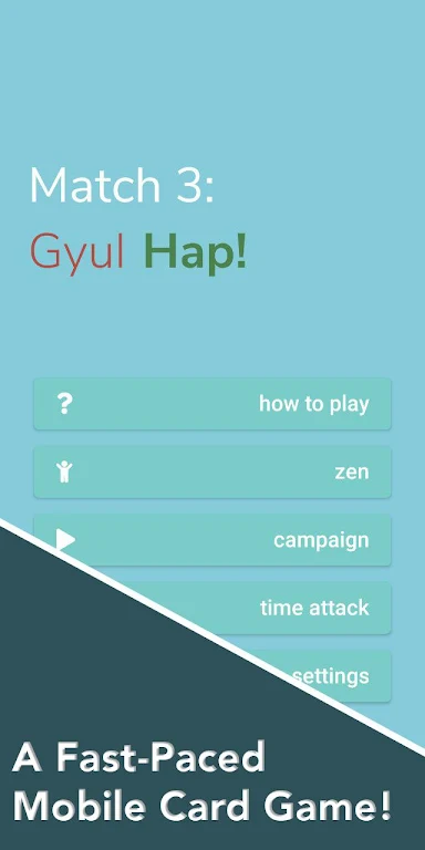 Match 3 Card Game - Gyul Hap应用截图第0张