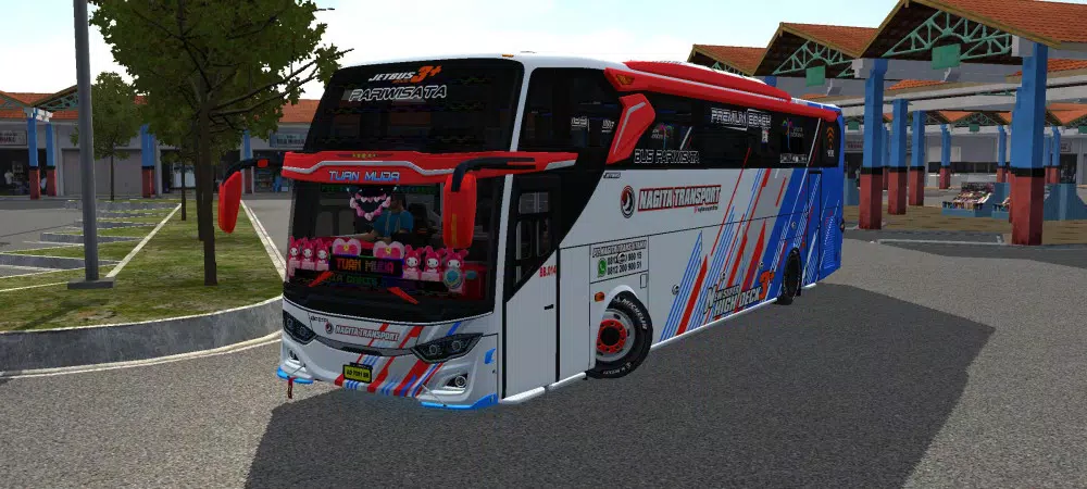 Mod Bus Simulator Basuri Capture d'écran 0