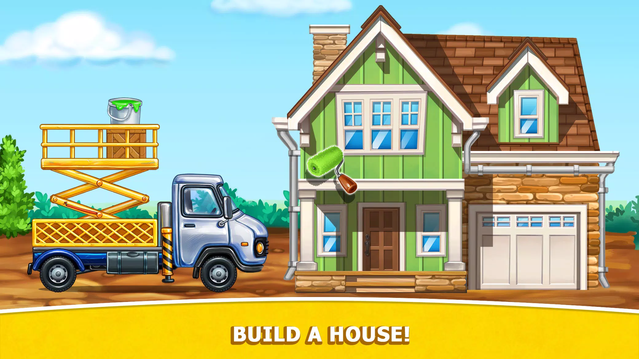 Kids Truck: City Builder Games ဖန်သားပြင်ဓာတ်ပုံ 3