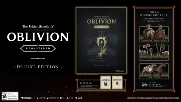 Elder Scrolls Oblivion đã đặt lại trước và DLC