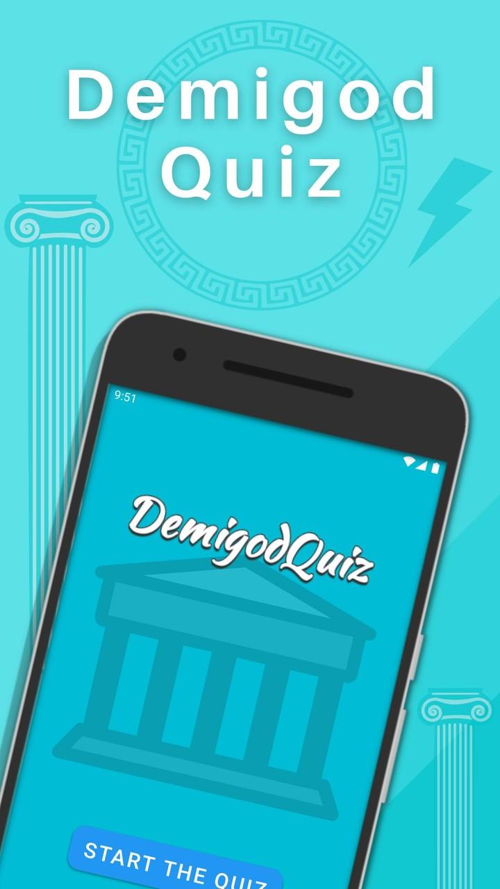 Demigod Quiz - Camp Half Blood Screenshot 0