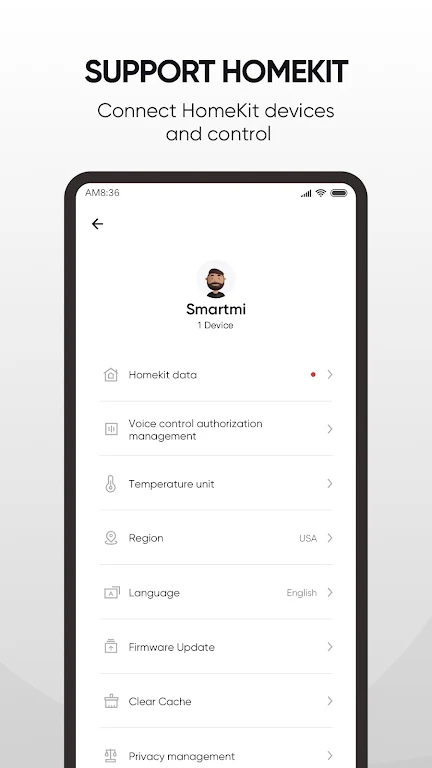 Smartmi Link Schermafbeelding 3