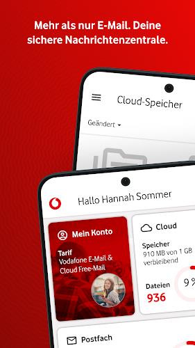 Vodafone E-Mail & Cloud স্ক্রিনশট 0