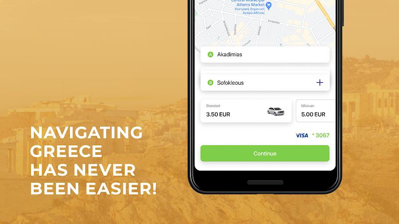 iMove Ride App in Greece Ảnh chụp màn hình 1