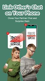 Chat Cloner Whatscan QR Lite Captura de pantalla 2