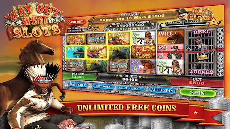 Way Out West Slots स्क्रीनशॉट 3