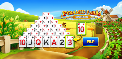 Pyramid Solitaire - Farm Trip Ảnh chụp màn hình 0