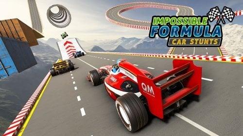 Formula Car Racing Stunts Ramp 螢幕截圖 1