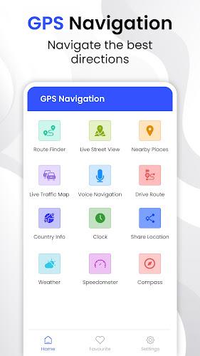 GPS Navigation Map Route Find 螢幕截圖 0