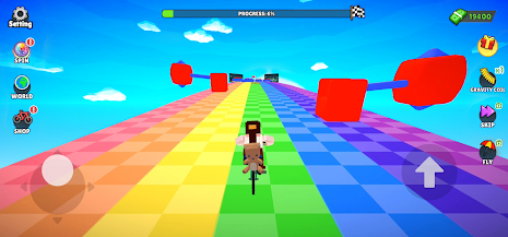 Blocky Bike Master Screenshot 0