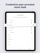 fresh - Daily news break app Ảnh chụp màn hình 3