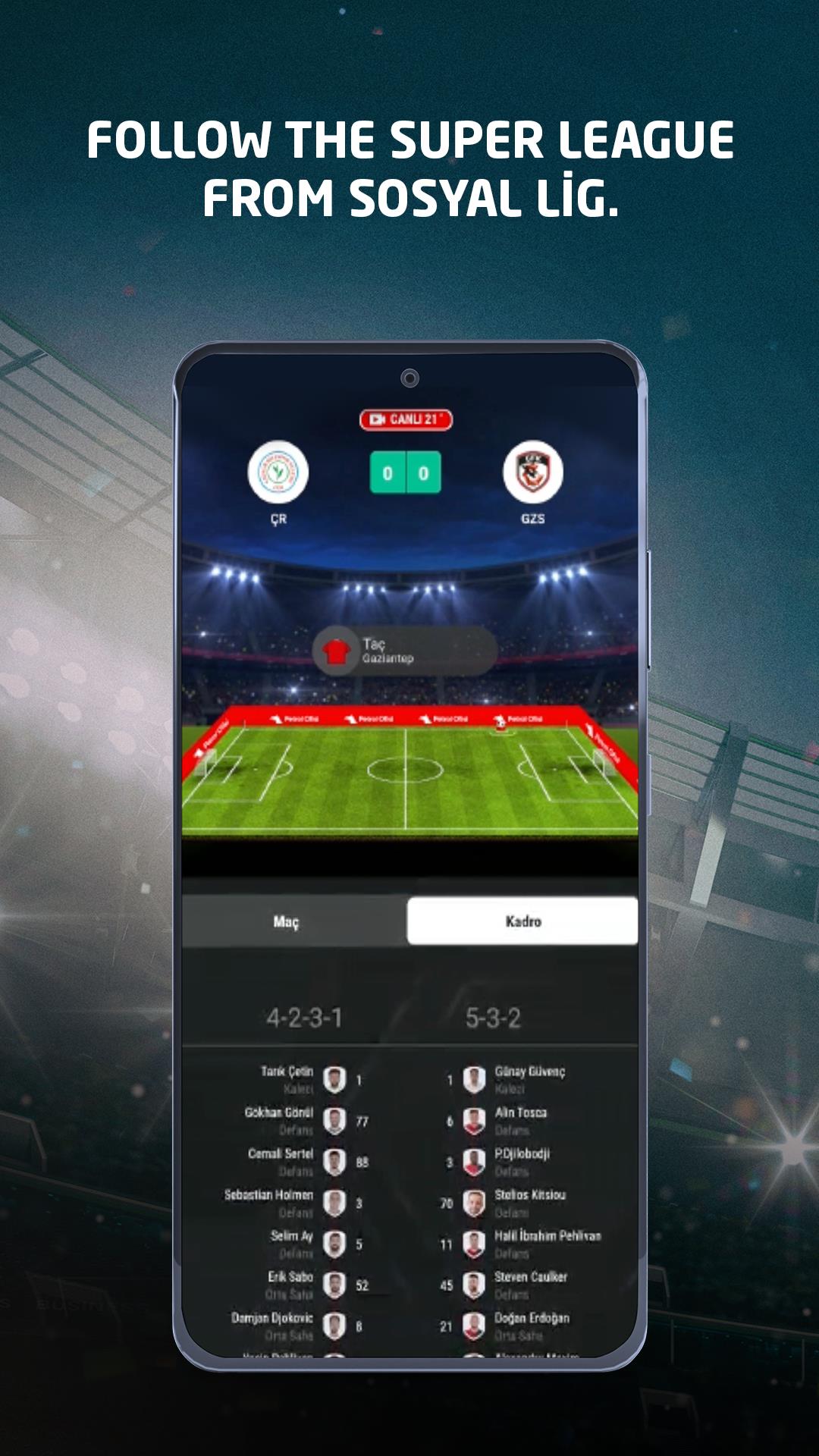 Sosyal Lig - Football Game Screenshot 3