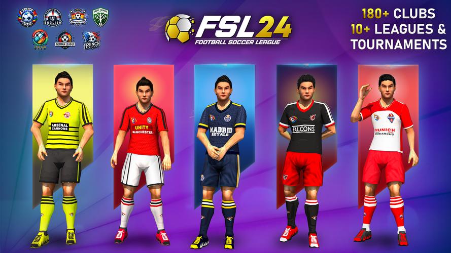 FSL 24 League : Soccer Game Скриншот 1