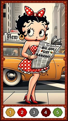 Retro Style Coloring Games Captura de tela 0