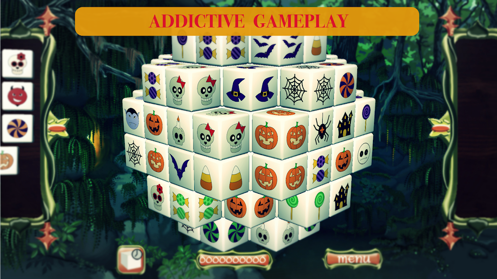 Fairy Mahjong Halloween स्क्रीनशॉट 0
