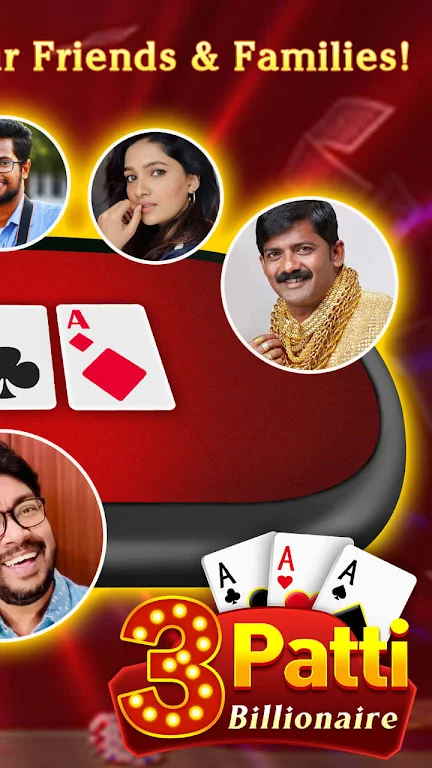 Teen Patti Billionaire -  Free to play online Captura de tela 1