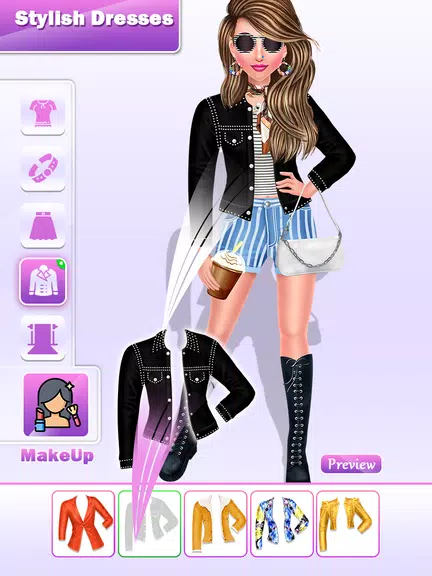 Fashion Makeup: Dress Up Girls Скриншот 2