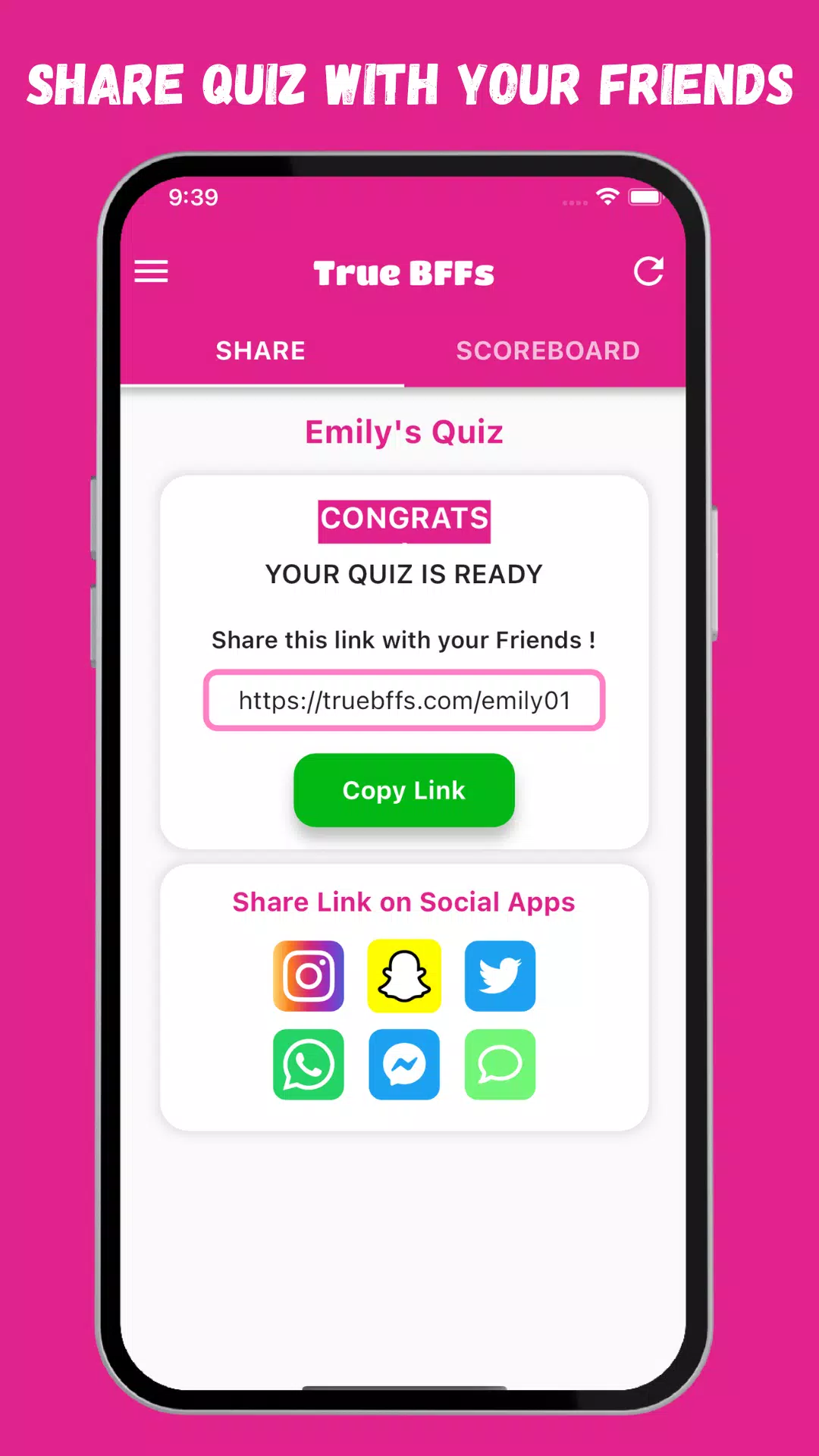 BFF Test - Friendship Test 螢幕截圖 2