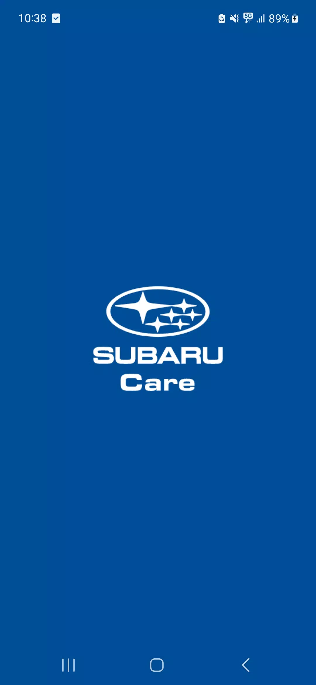 SUBARU Care 螢幕截圖 0