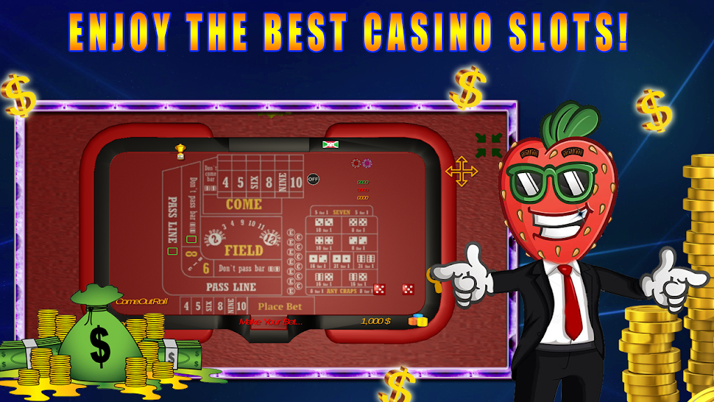 Virtuelles Casino - Craps Spiel Online 螢幕截圖 1