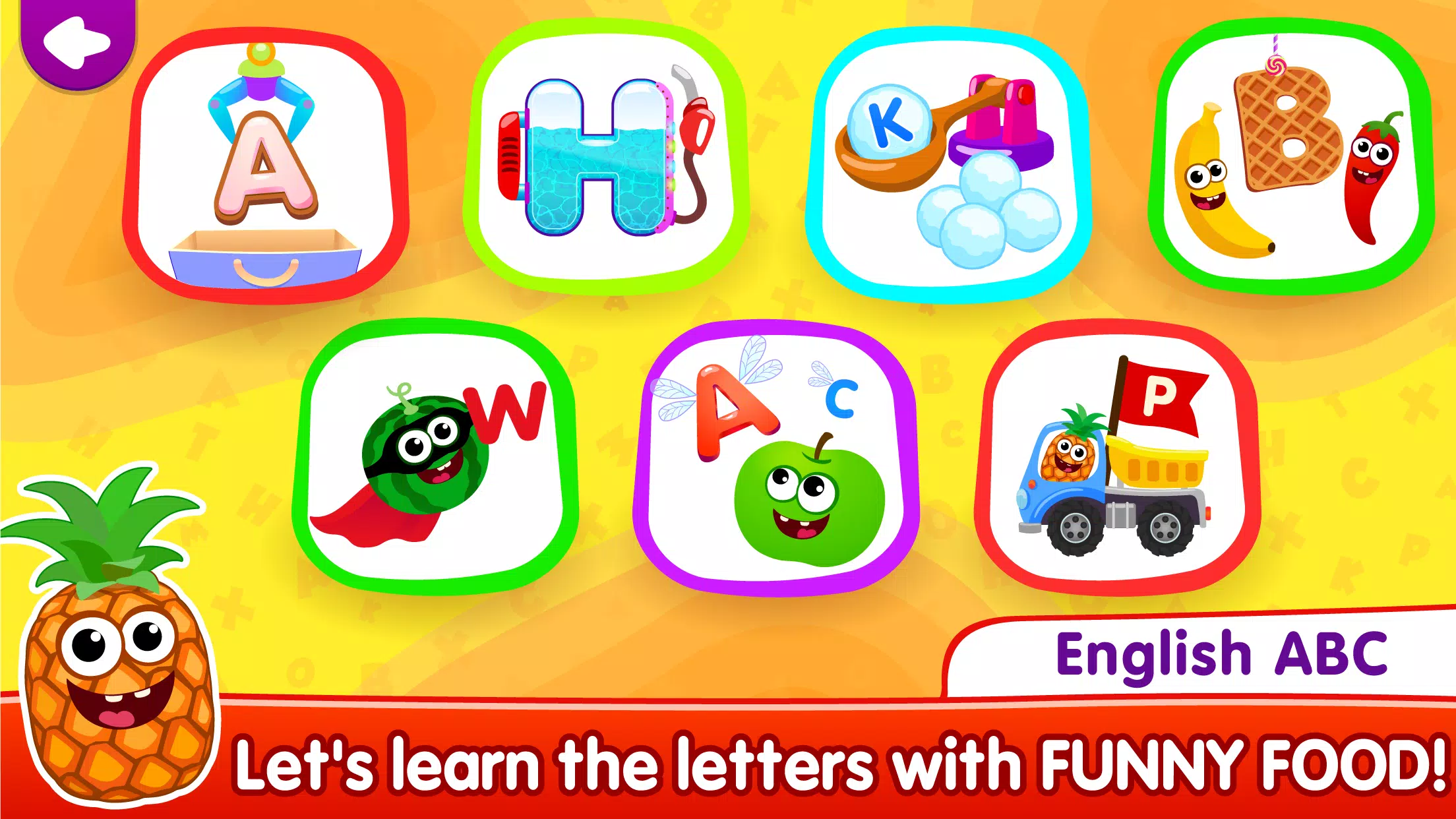 Schermata ABC kids! Alphabet learning! 0